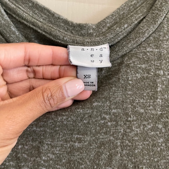 Green Ruffled Sweater - Picture 3 of 5